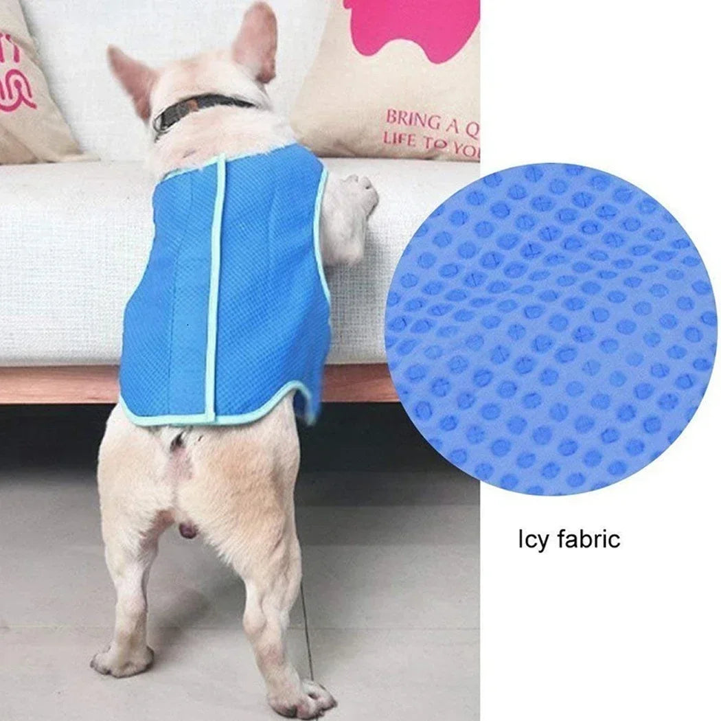 Dog Summer Cooling Vest For Heat Relief And Outdoor Comfort