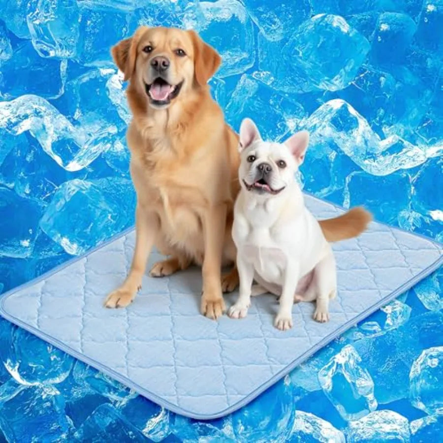 Premium Dog Cooling Pad With Anti Slip Base And Leakproof Design