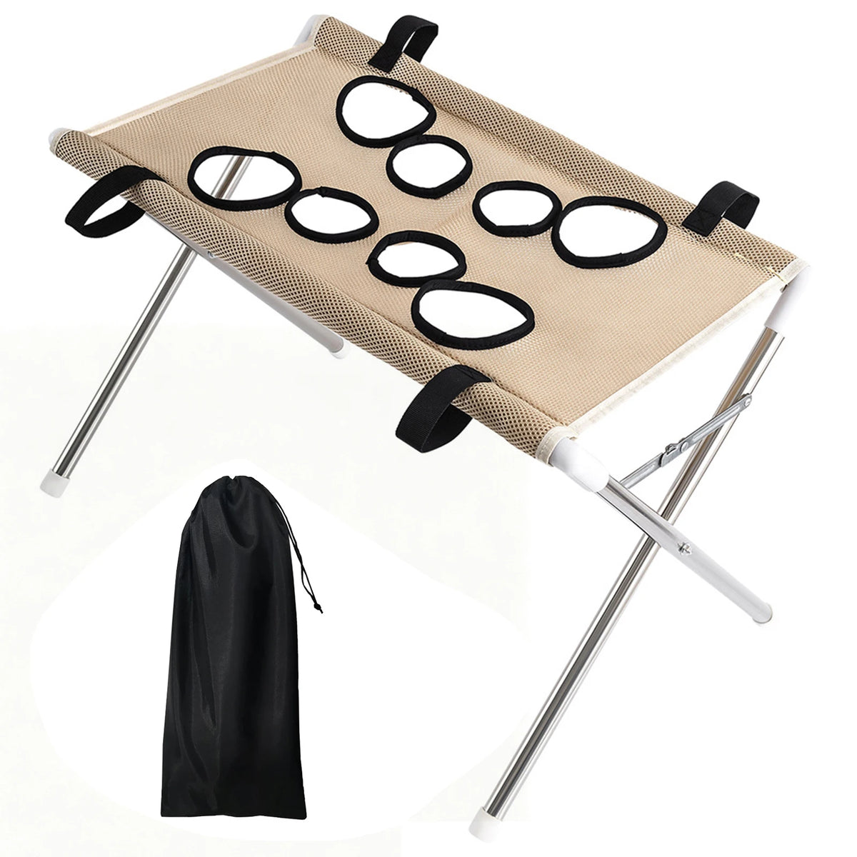 Foldable Pet Grooming Hammock for Dog Bathing and Nail Trimming