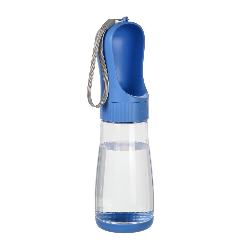 Portable Dog Water Bottle With Food Container For Travel Use