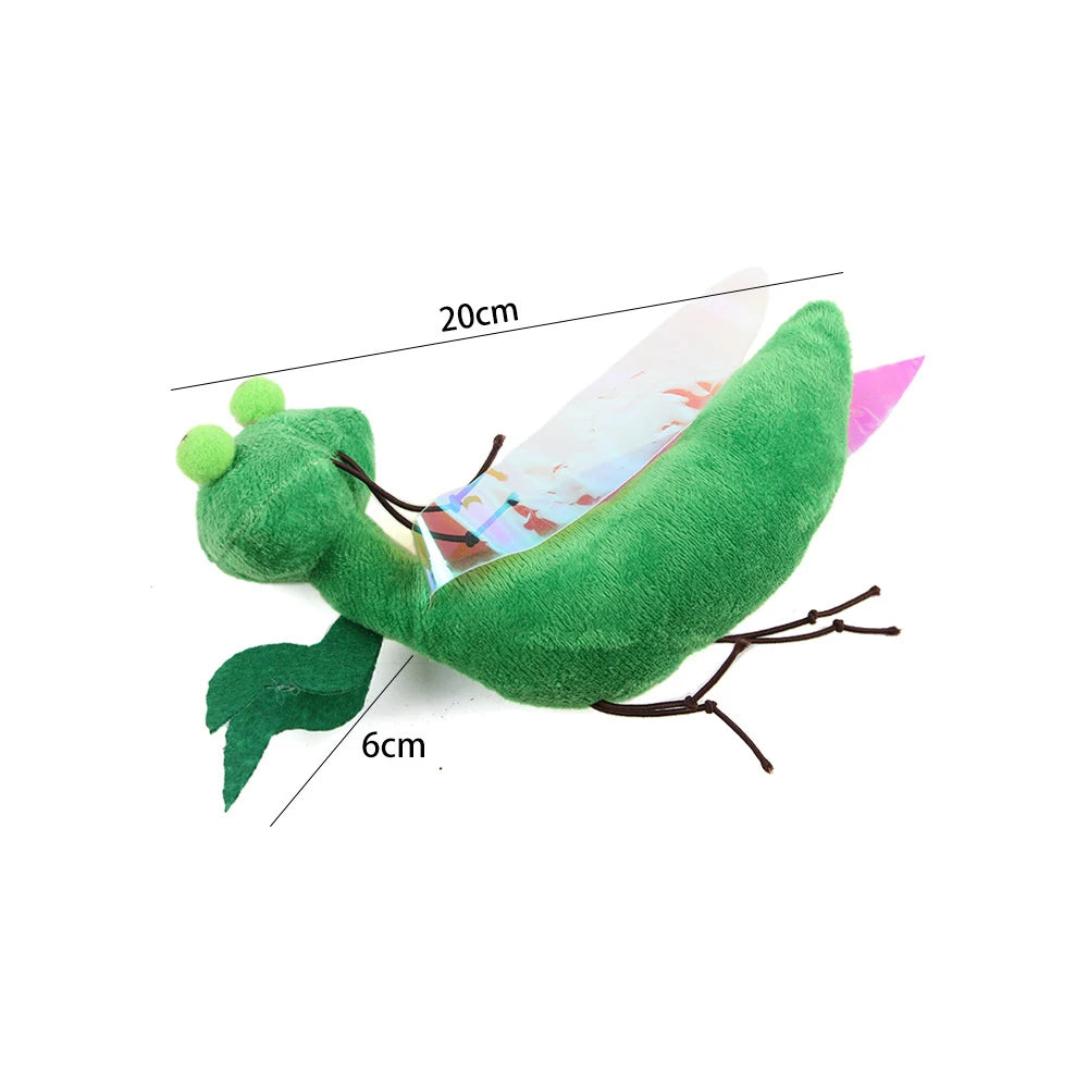Interactive Caterpillar Cat Chew Toy For Dental Cleaning