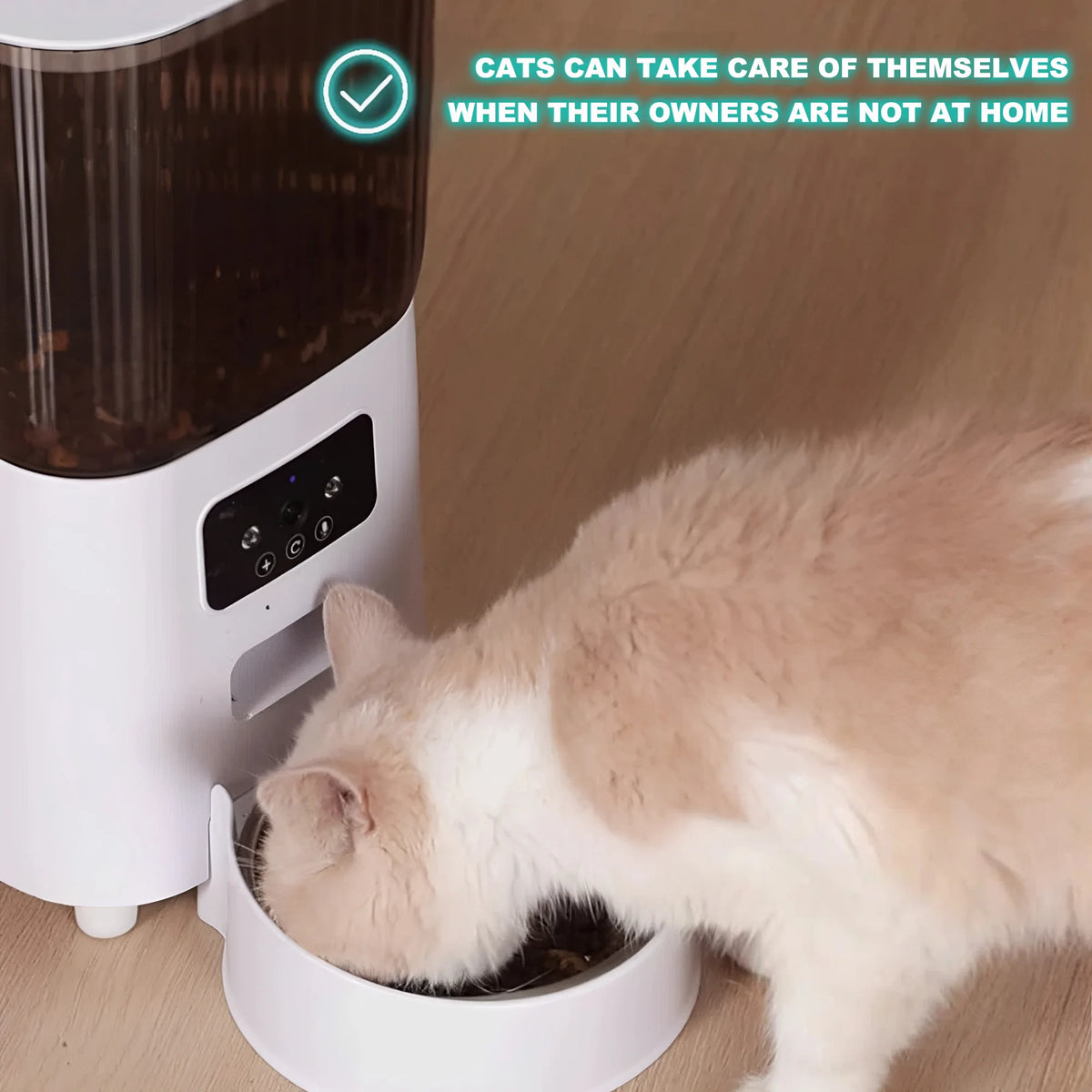 Automatic Smart Pet Feeder with App Control and Feeding Timer
