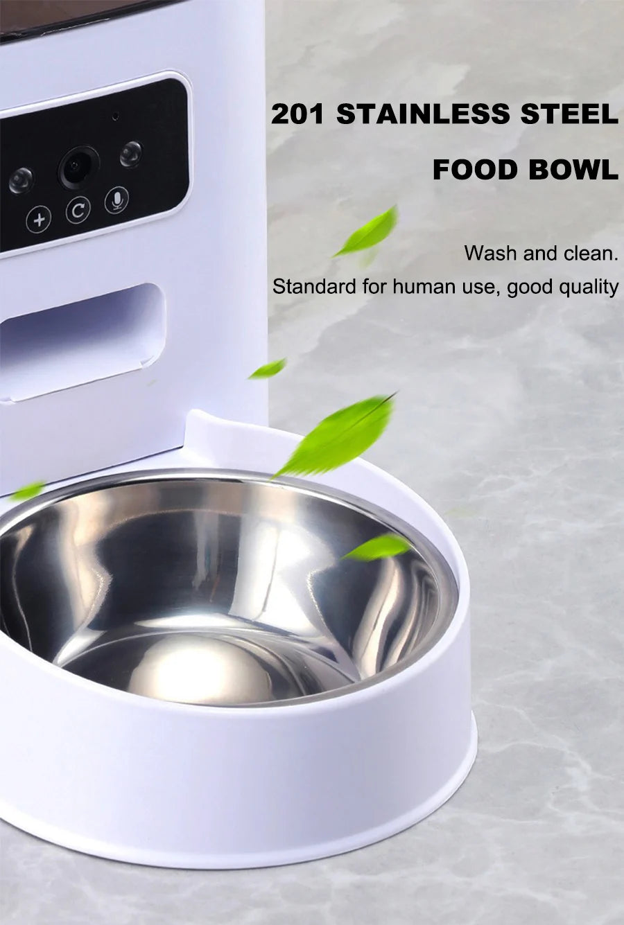 Automatic Smart Pet Feeder with App Control and Feeding Timer