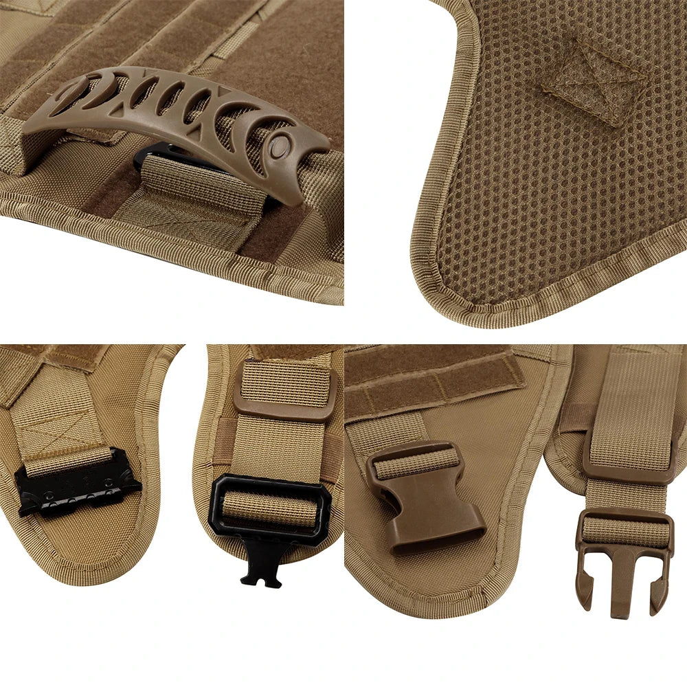 Nylon Dog Harness And Leash Set For Medium Large Dogs