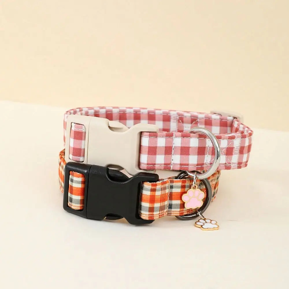 Soft Nylon Dog Collar With Quick Release Safety Buckle