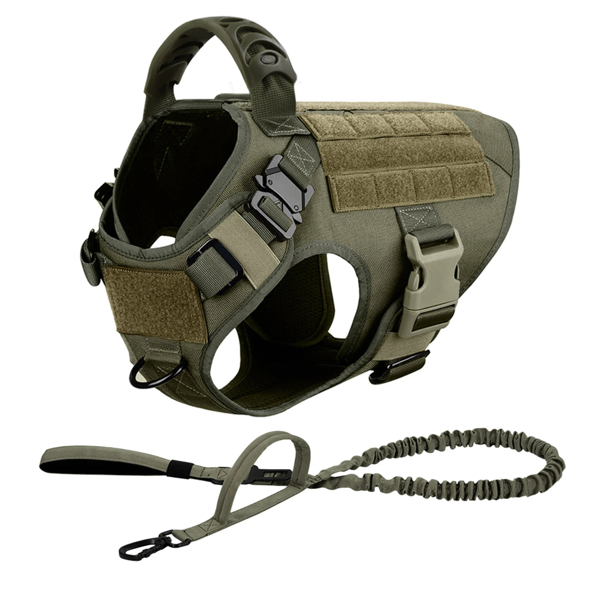 Nylon Dog Harness And Leash Set For Medium Large Dogs