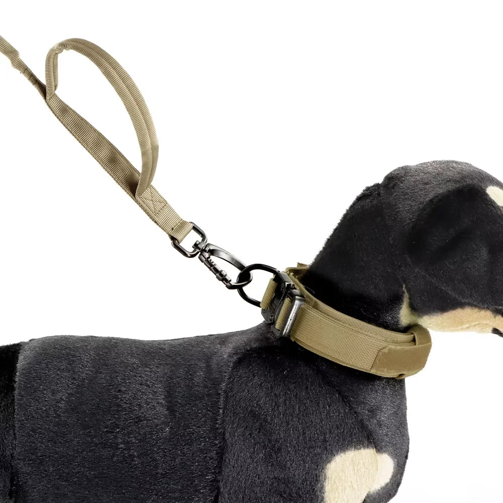 PETRAVEL Adjustable Elastic Dog Leash With Quick Release Dual Handles