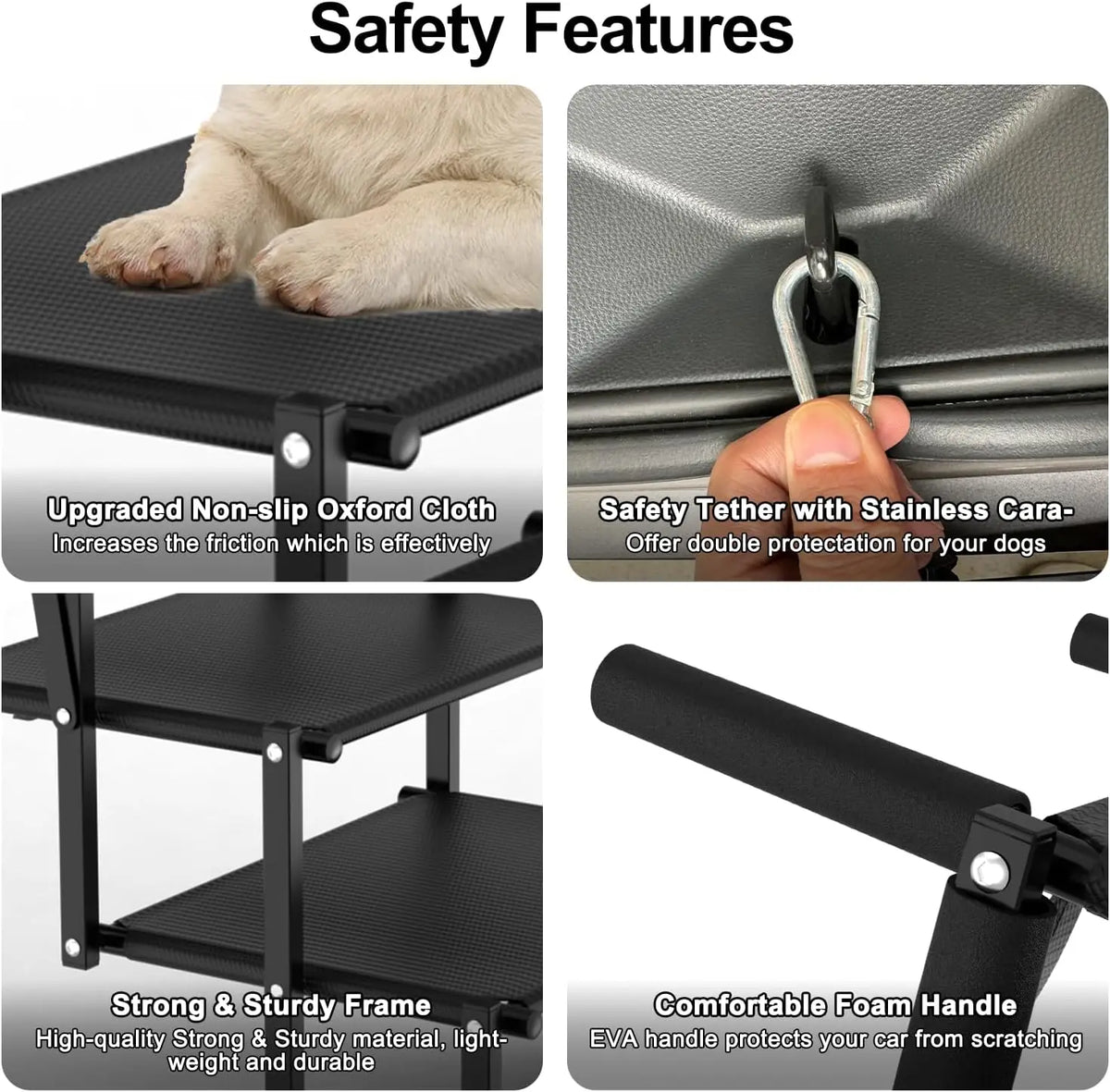 Heavy Duty Dog Stairs for Large Dogs and Car Access