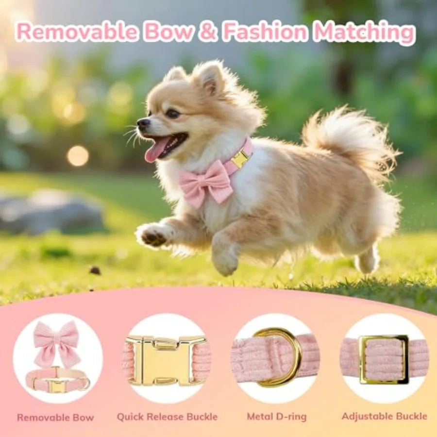Dog Cotton Breathable Adjustable No Pull Harness And Leash Set For Daily Walks