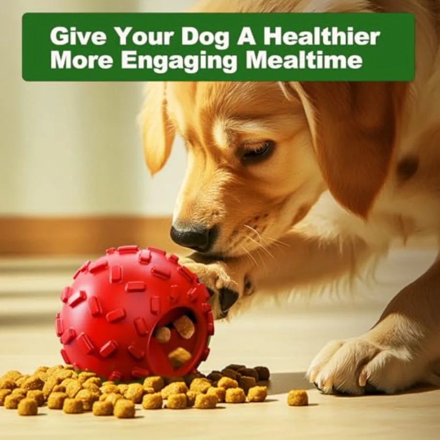 Treat Dispensing Dog Toys - Interactive Cognitive Dog Treat Toy, Puzzle Ball for Puppies and Small Dogs, Promotes Slow Eating,