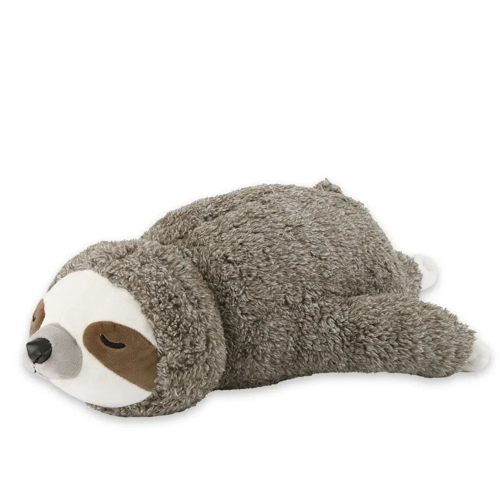Christmas Sloth Plush Dog Toy With Heartbeat For Calming Anxiety