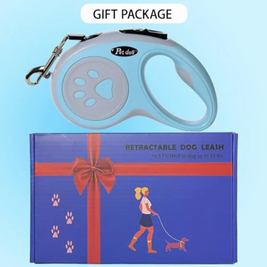 Retractable Dog Leash For Small To Medium Dogs Nylon