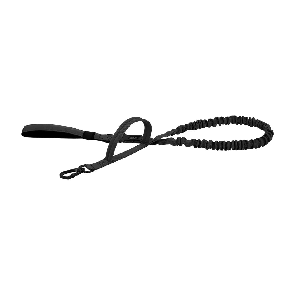 PETRAVEL Adjustable Elastic Dog Leash With Quick Release Dual Handles