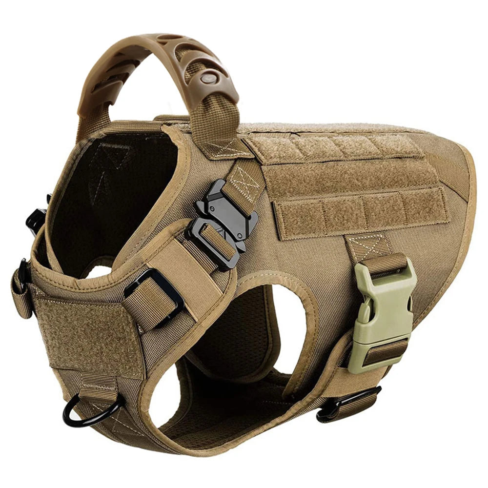 Nylon Dog Harness And Leash Set For Medium Large Dogs