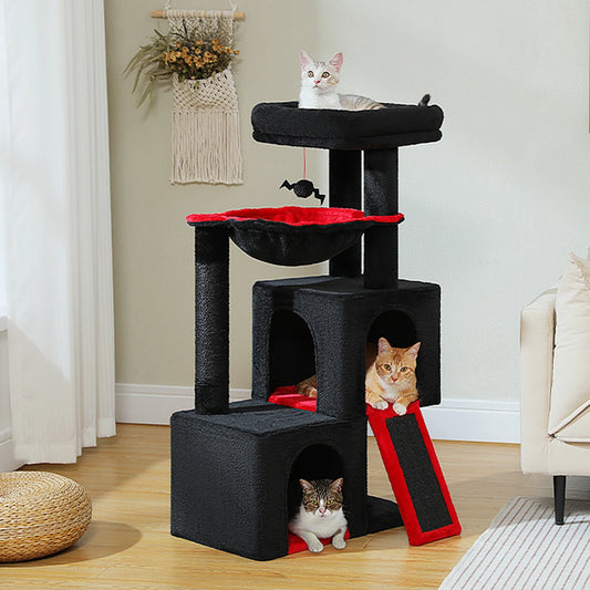 PAWZ Road Cat Tree With Condos And Sisal Scratch Pad