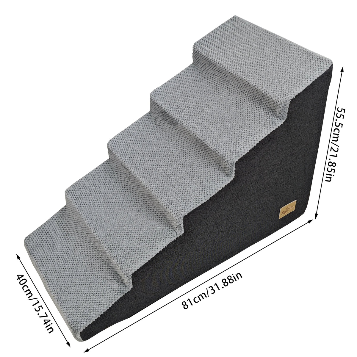 High Density Foam Dog Stairs With Washable Non Slip Cover