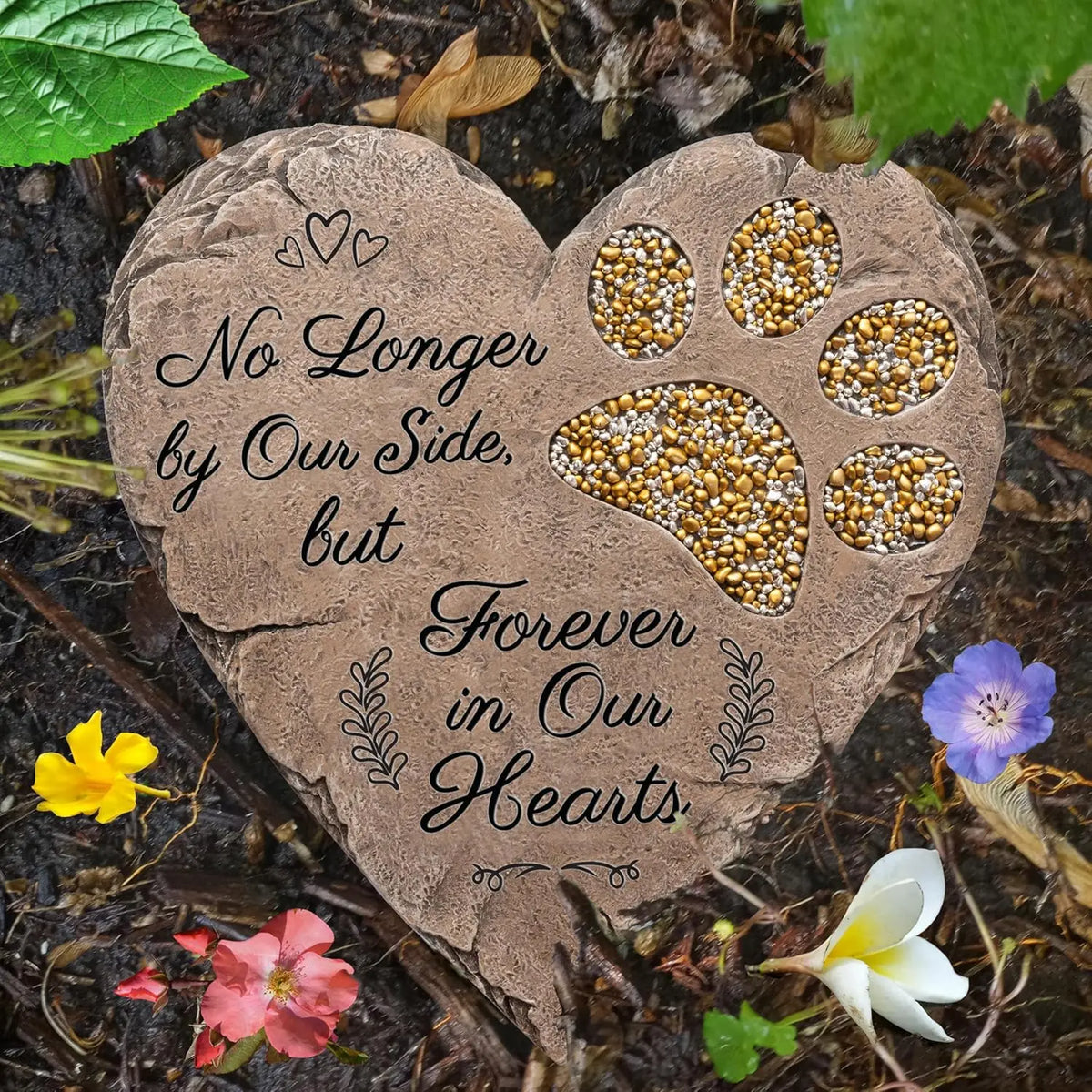 Dog Memorial Stone Rainbow Bridge Keepsake for Pet Loss Gift
