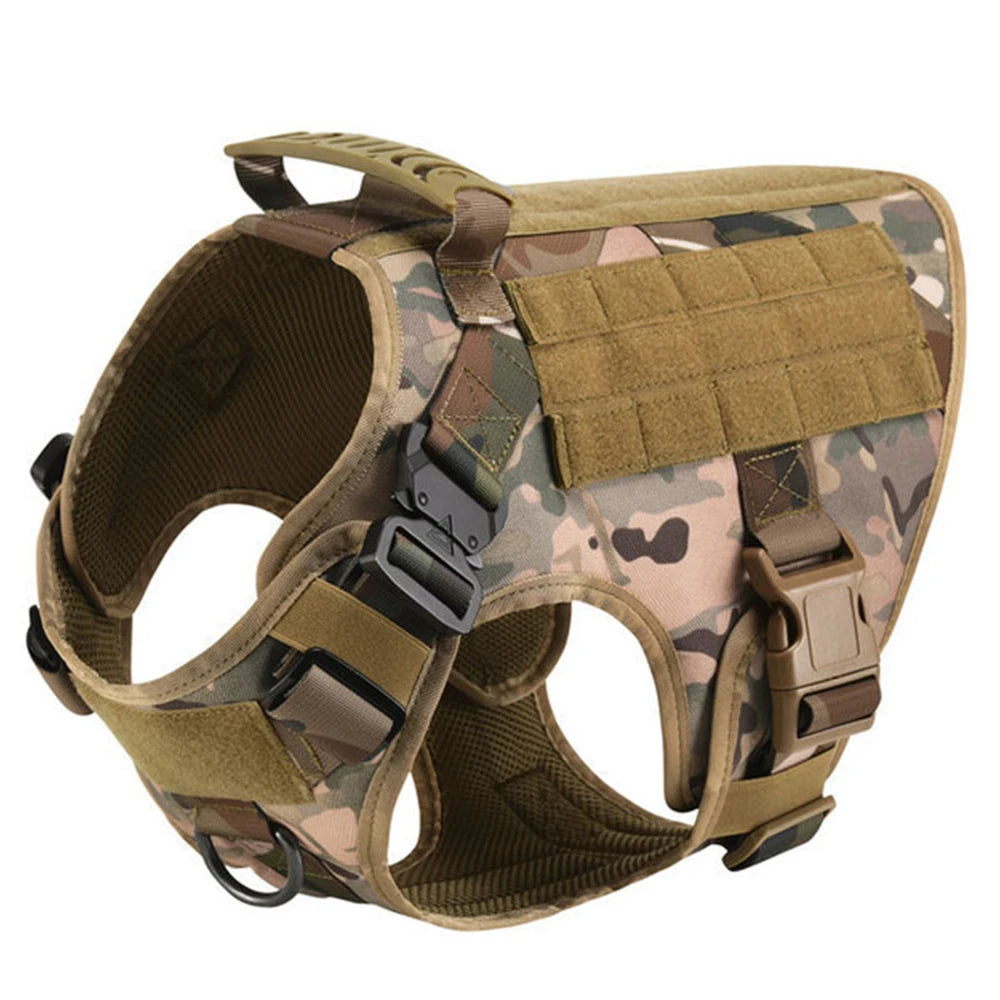 Nylon Dog Harness And Leash Set For Medium Large Dogs