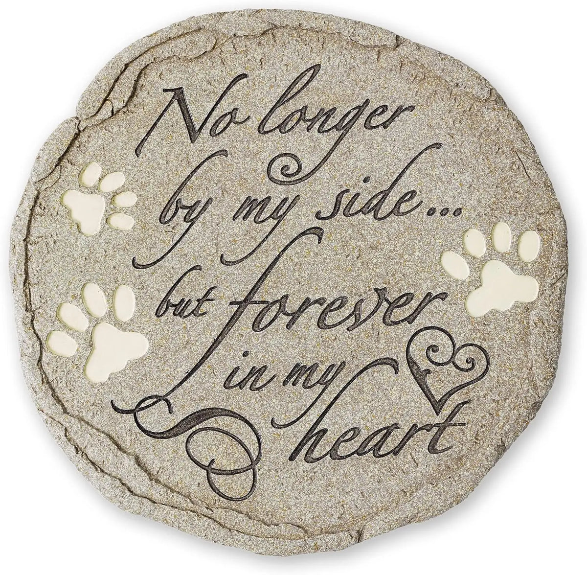 Pet Memorial Stone for Cats and Dogs Waterproof Outdoor Tribute