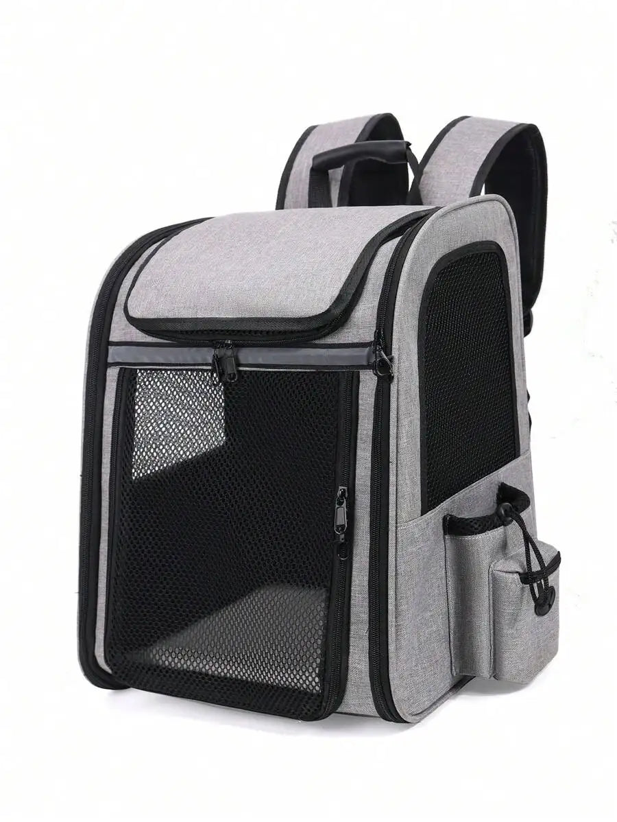 Pet bag, cat bag, portable pet carrier, pet carrier backpack. Portable cat carrier - soft-sided cat carrier for medium-sized cats and small dogs up to 15 pounds