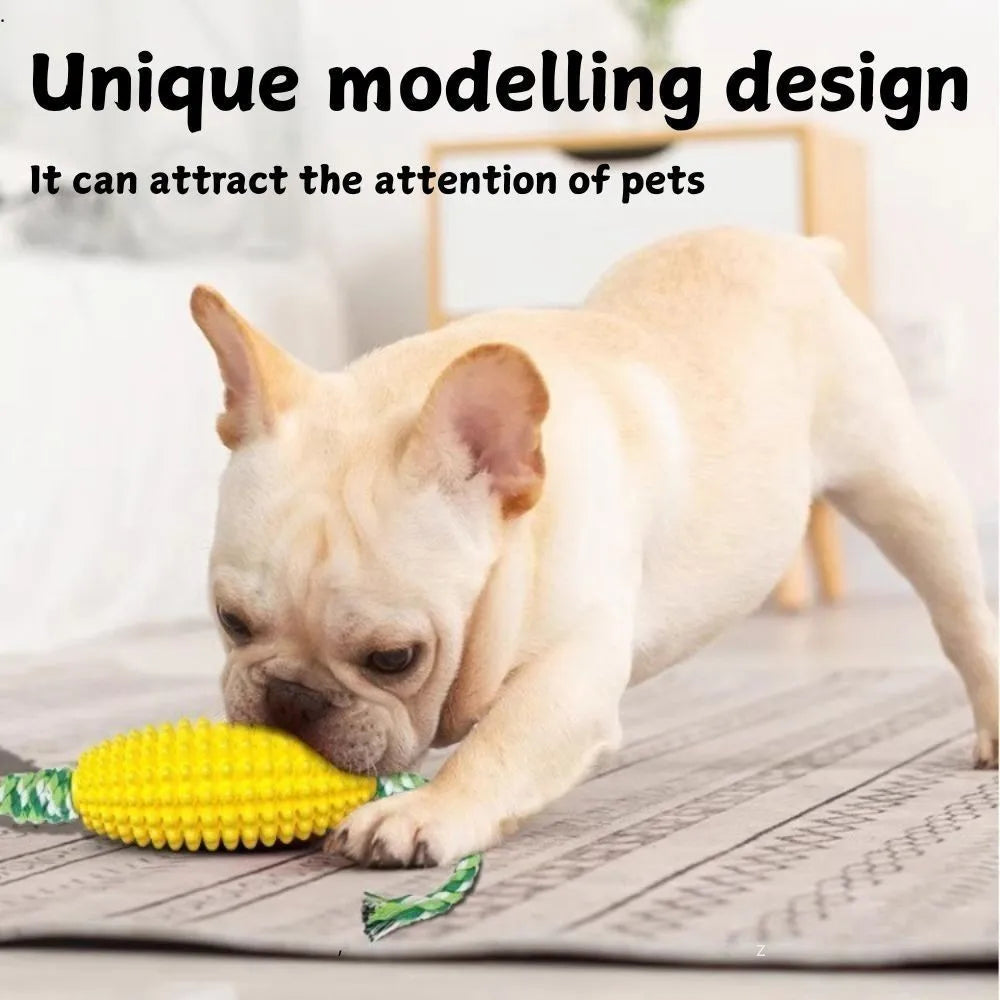Chewing Brush Dog Toy ToothbrushSelf-Cleaning Chewing Toy, Suitable for Young Dogs to Chew on, a Dental Toy for Pet Teeth