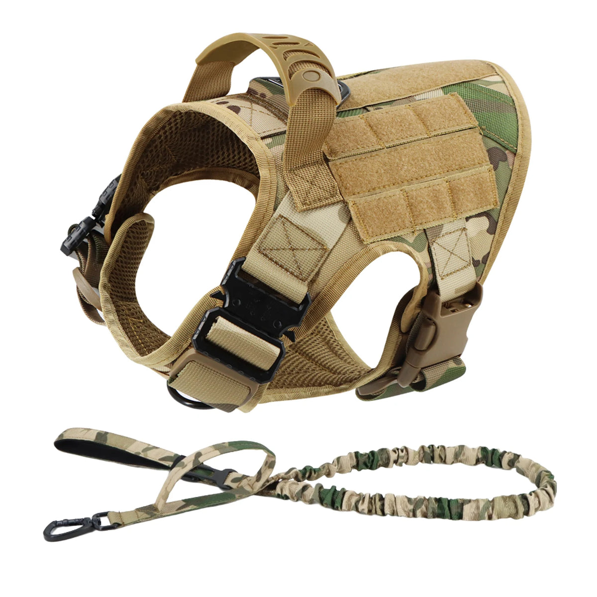 Nylon Dog Harness And Leash Set For Medium Large Dogs