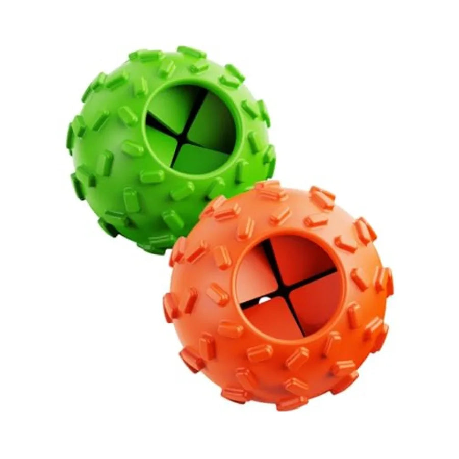 Treat Dispensing Dog Toys - Interactive Cognitive Dog Treat Toy, Puzzle Ball for Puppies and Small Dogs, Promotes Slow Eating,