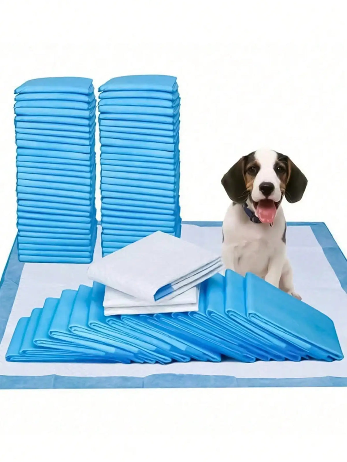 100Pcs Pet Pee Pad Diaper Dog Pee Pad Pad Training Diaper, Diaper Pad Thickening, Urine Not Wet, Pet People Must Have, So That Your Home Inside A Clean And Tidy Odor-Free, The Best Gift For The Dog, Pet Supplies, Pet Pee Pads