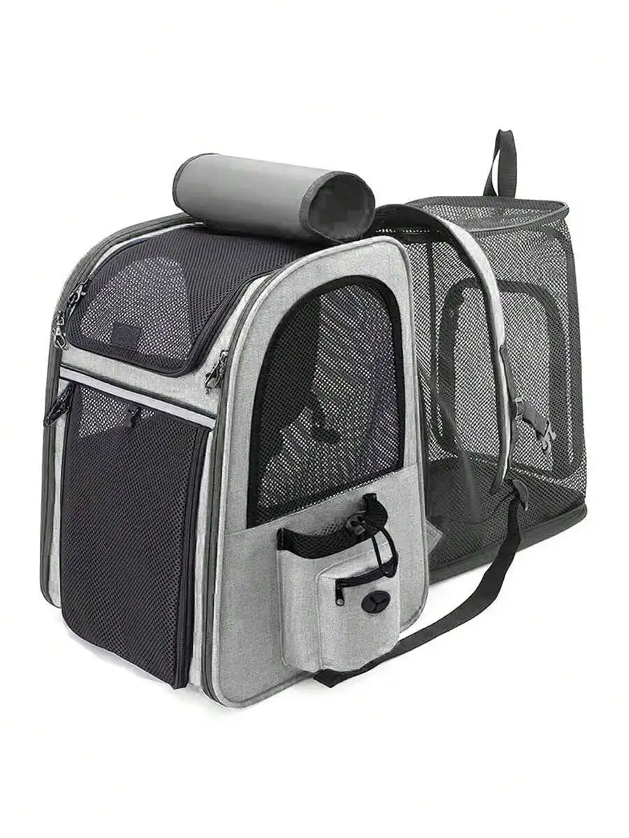 Pet bag, cat bag, portable pet carrier, pet carrier backpack. Portable cat carrier - soft-sided cat carrier for medium-sized cats and small dogs up to 15 pounds