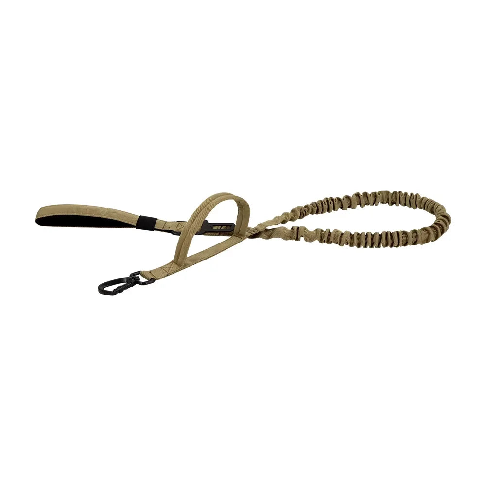 PETRAVEL Adjustable Elastic Dog Leash With Quick Release Dual Handles