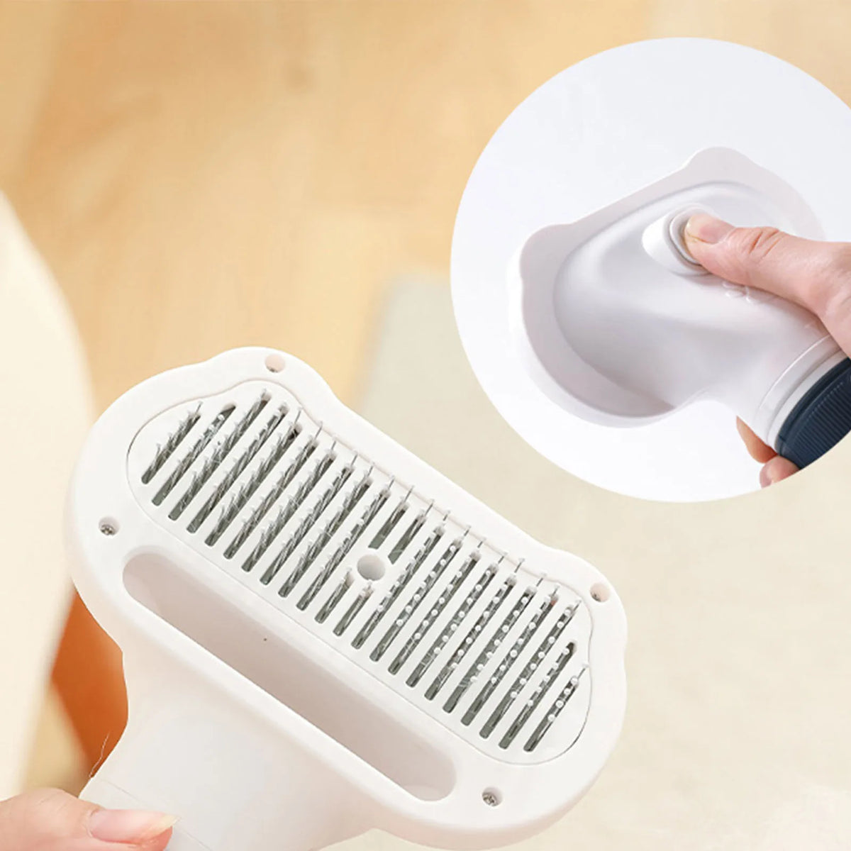 Pet Hair Dryer Brush for Cats and Dogs Grooming Tool