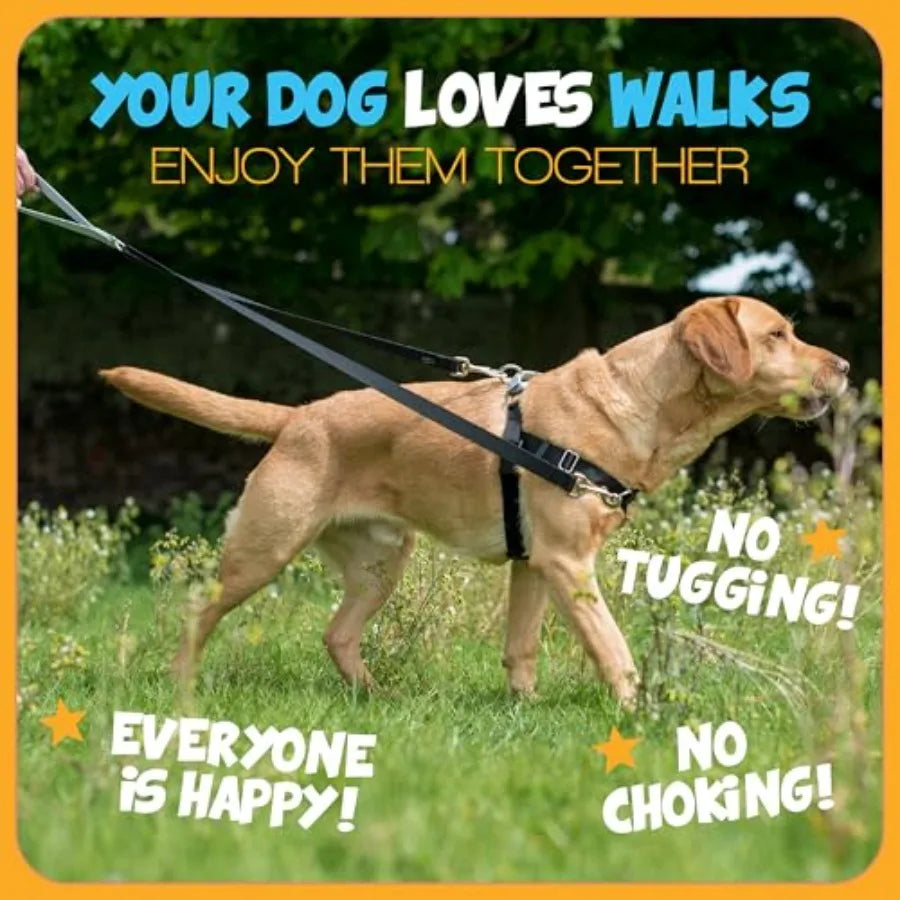 No Pull Dog Harness Adjustable Vest For Comfortable Walking Control