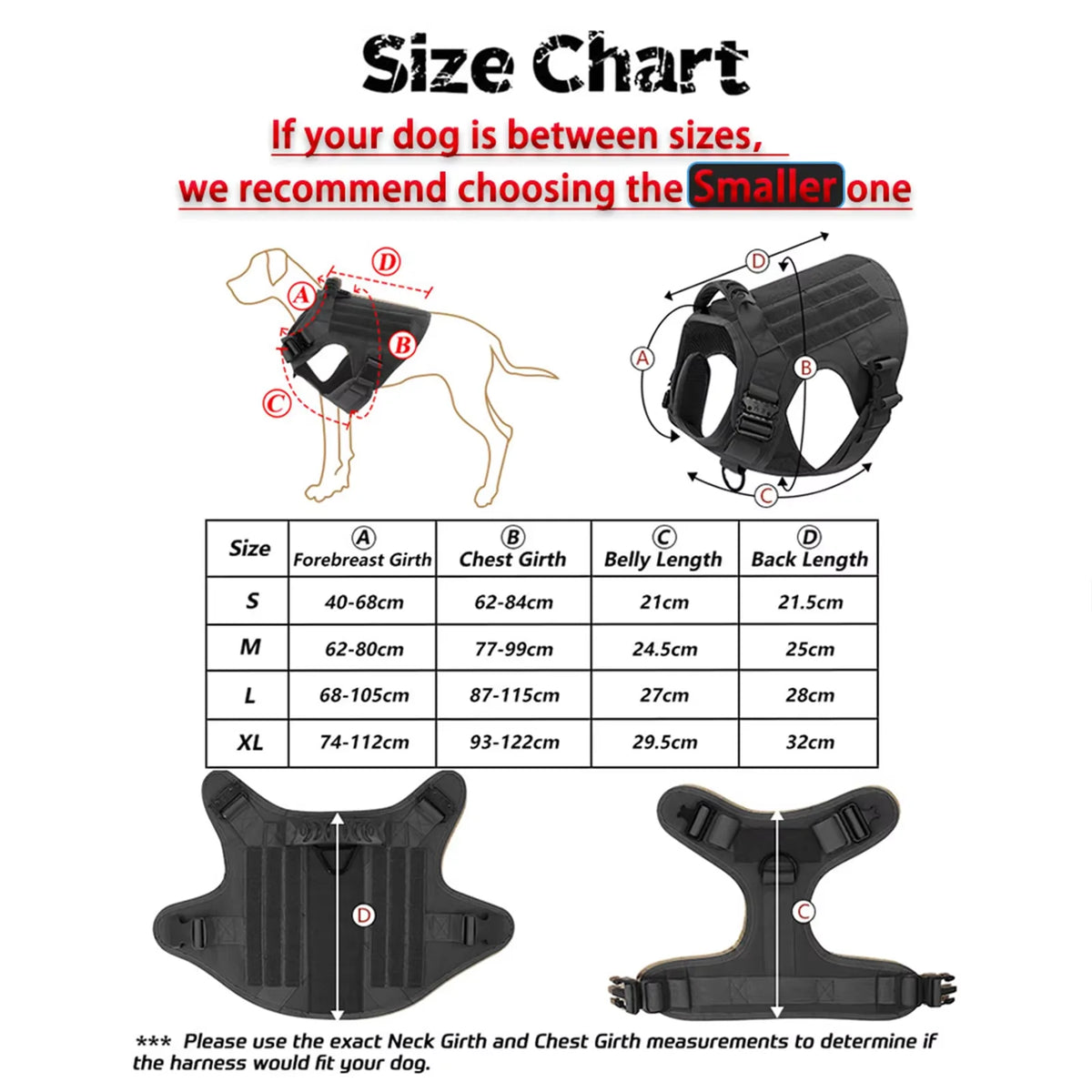 Tactical Dog Harness Vest With Collar Leash Velcro Patches And Sunglasses For Medium Large Dogs Adjustable For Outdoor Training Walking Working And Daily Use