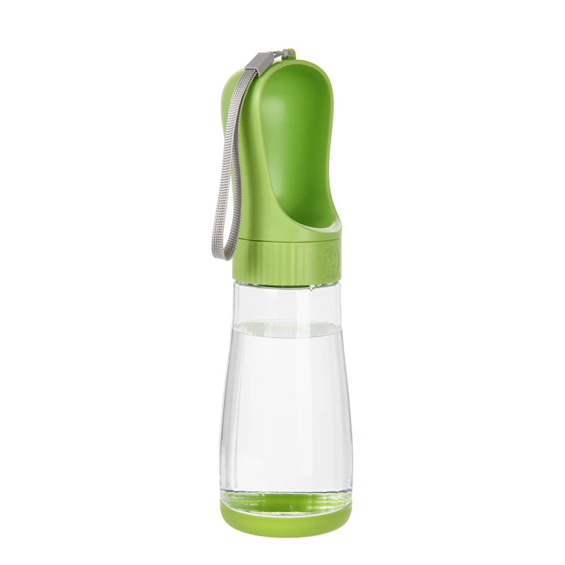 Portable Dog Water Bottle With Food Container For Travel Use