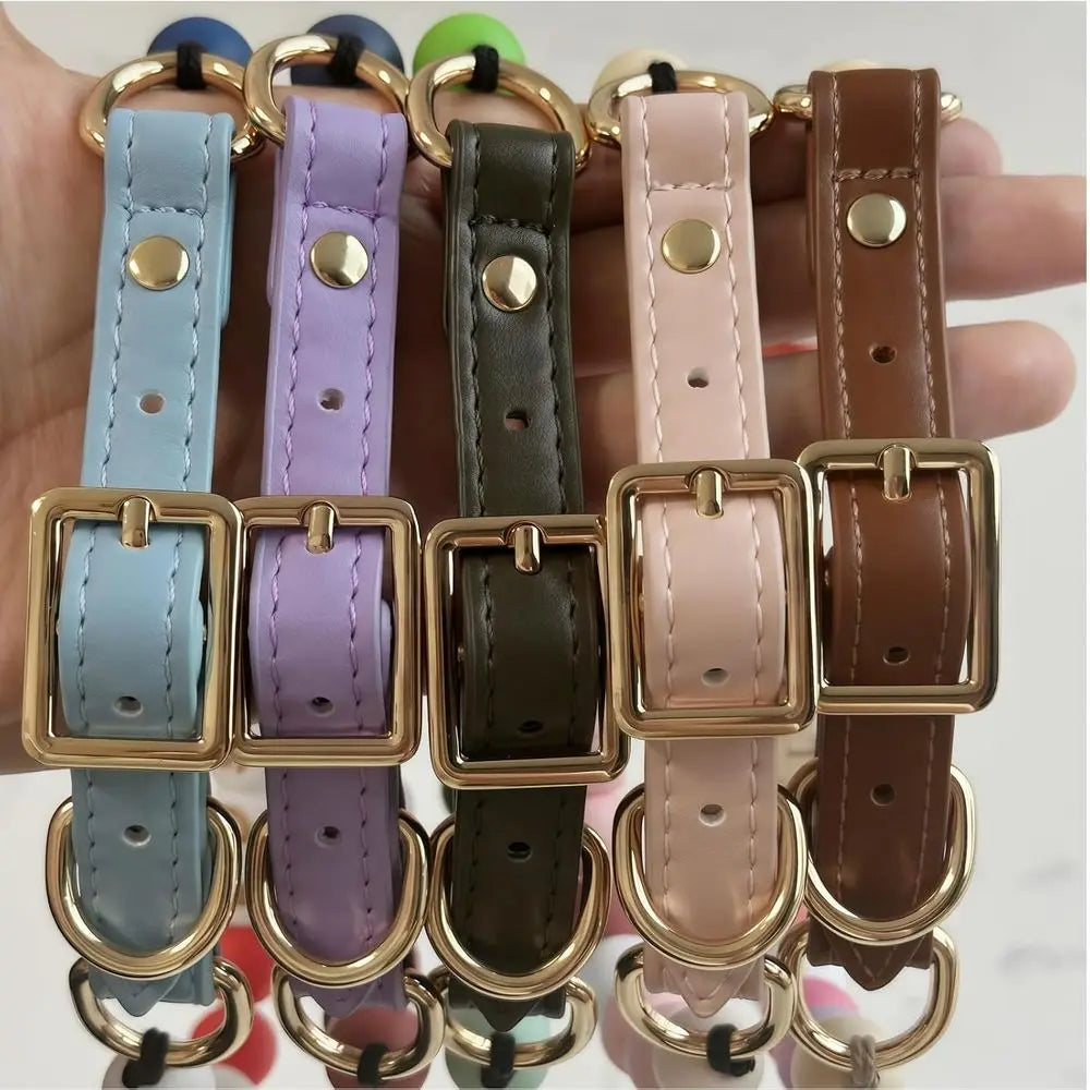 Personalized Beaded Dog Collar With Buckle Name ID