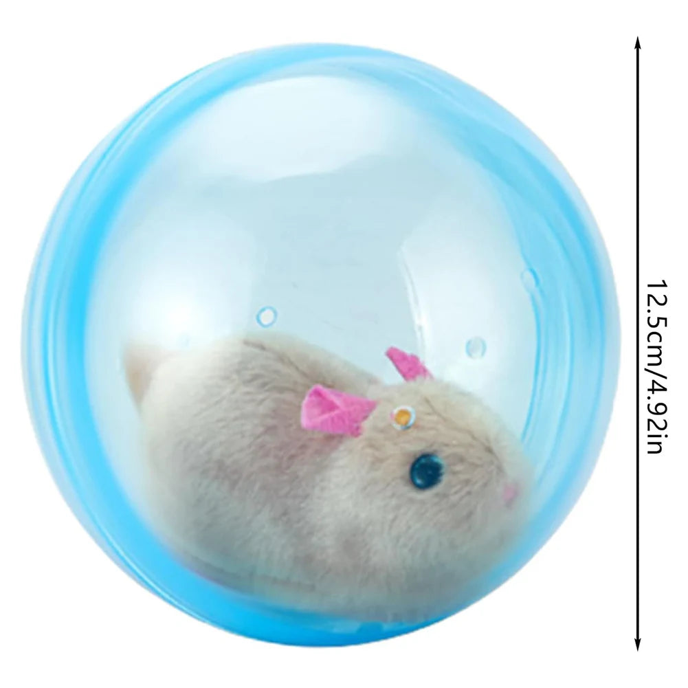 Electric Transparent Rolling Hamster Ball Interactive Pet Toy