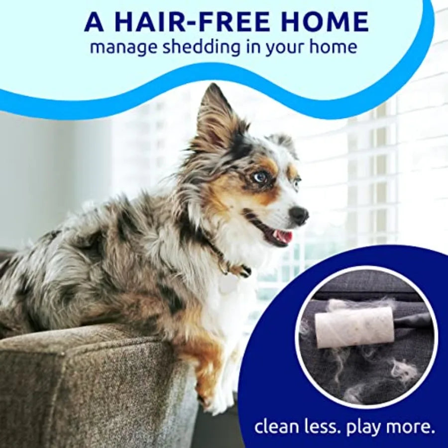 Gentle Double Sided Deshedding Brush for Cats and Dogs