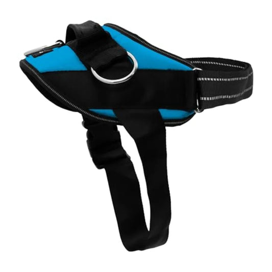 Essential Dog Harness No Pull Vest With Leash Clips Reflective Padding