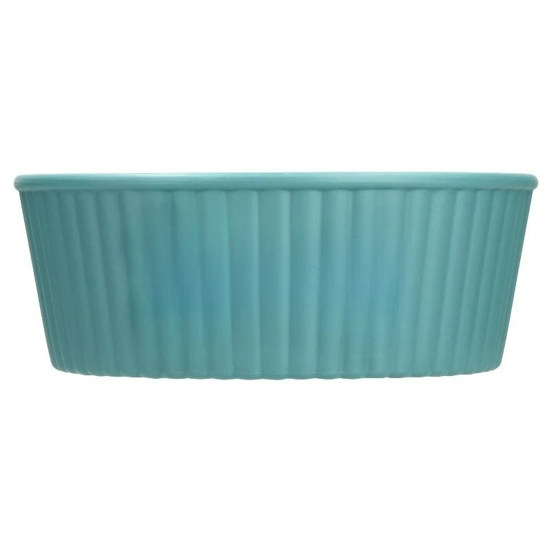 Woof Embossed Plastic Pet Feeding Bowl For Dogs And Cats