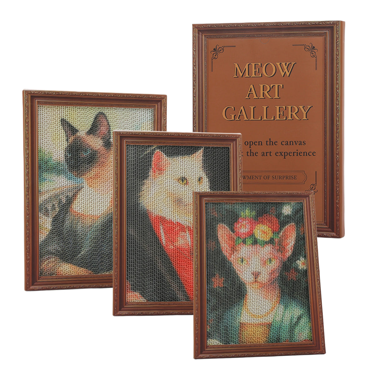 PAWZ Road Corrugated Cat Wall Scratcher Board with Adhesive Strips