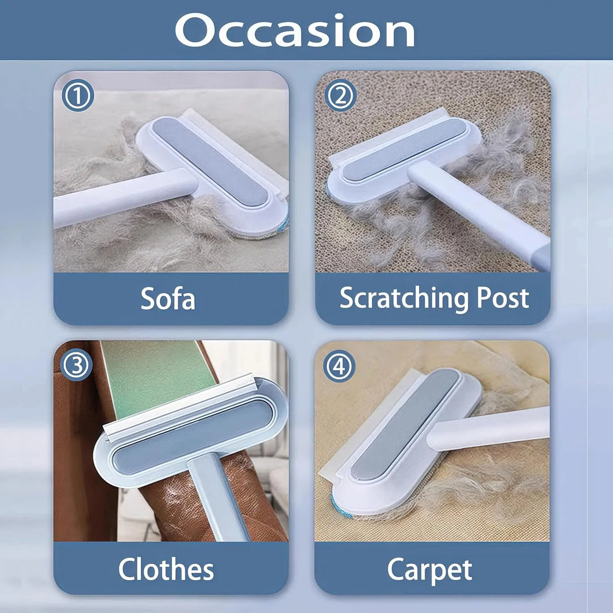 Pet Hair Removal Tool For Furniture Cars And Carpets