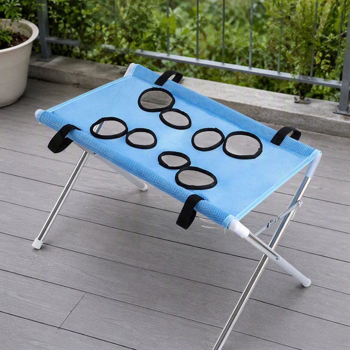 Foldable Pet Grooming Hammock for Dog Bathing and Nail Trimming