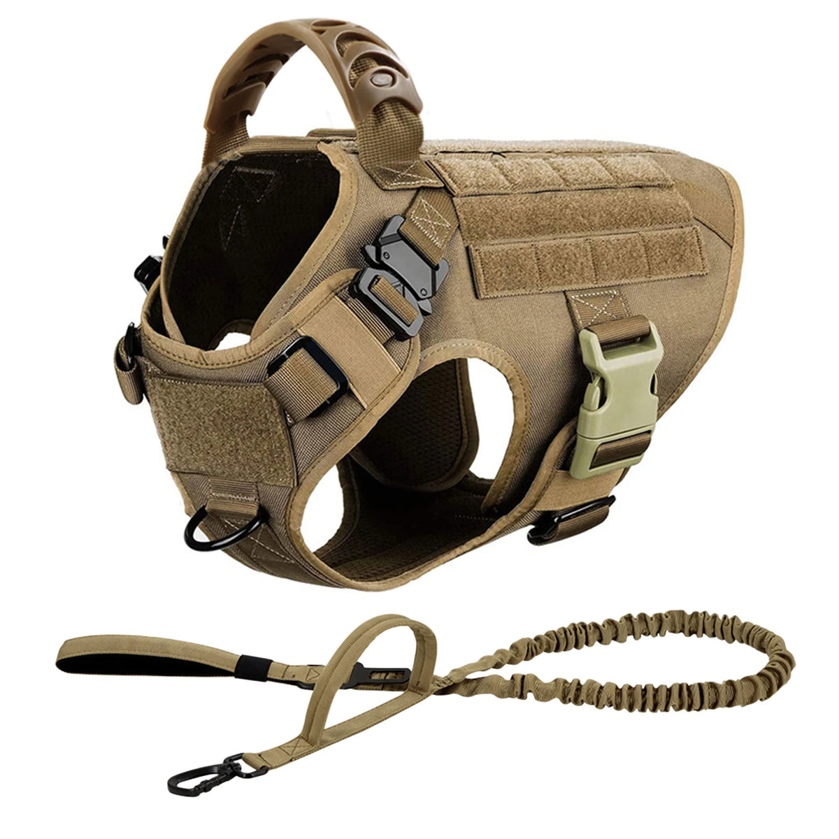 Nylon Dog Harness And Leash Set For Medium Large Dogs