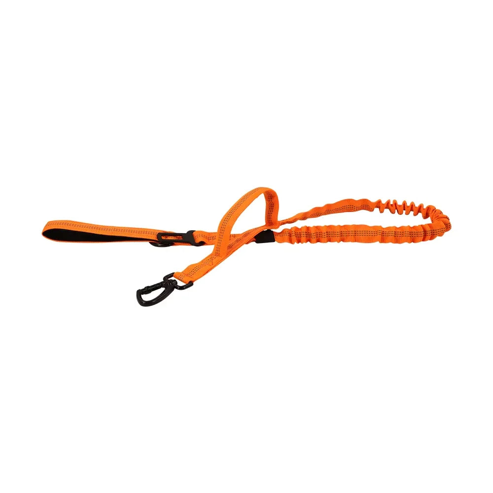 PETRAVEL Adjustable Elastic Dog Leash With Quick Release Dual Handles